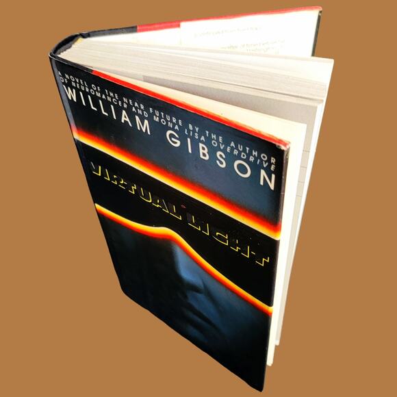 First Edition 1993 William Gibson's "Virtual Light" Hardcover Novel - Picture 2 of 6